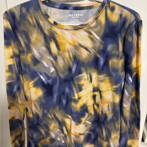 Joe Fresh Active Multicolor Tie-Dye Shirt